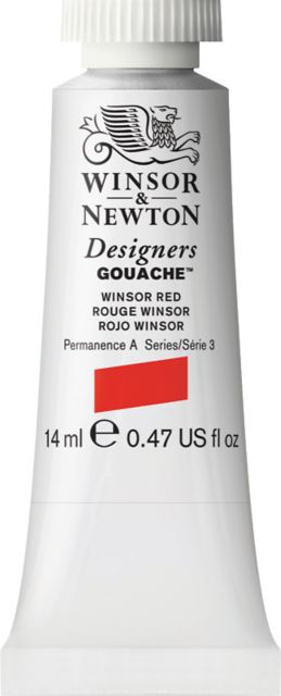 Designer Gouache 14mL Winsor Red