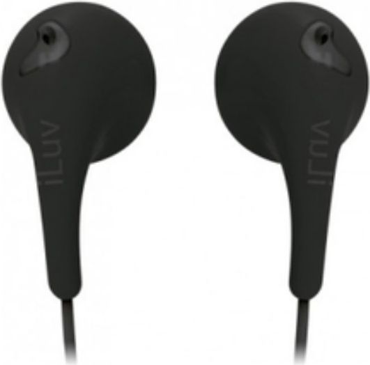 EARBUDS ILUV FLAT WIRE BLACK