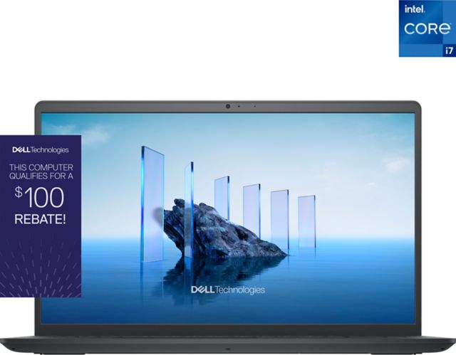 Dell 15 Laptop C3-100U/8GB/512GB - Carbon Black