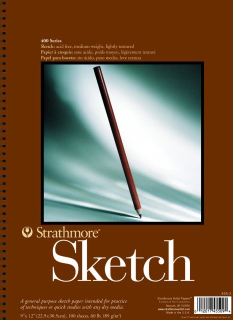 SKTCH 60# 9X12SB SD 100SH