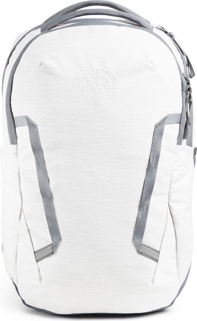 BKPK W VAULT WHITE MEL/MID GRY
