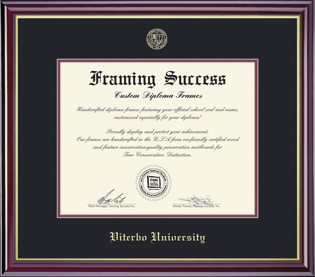 Viterbo University 7'' x 9'' Bachelor/Masters Windsor Diploma Frame
