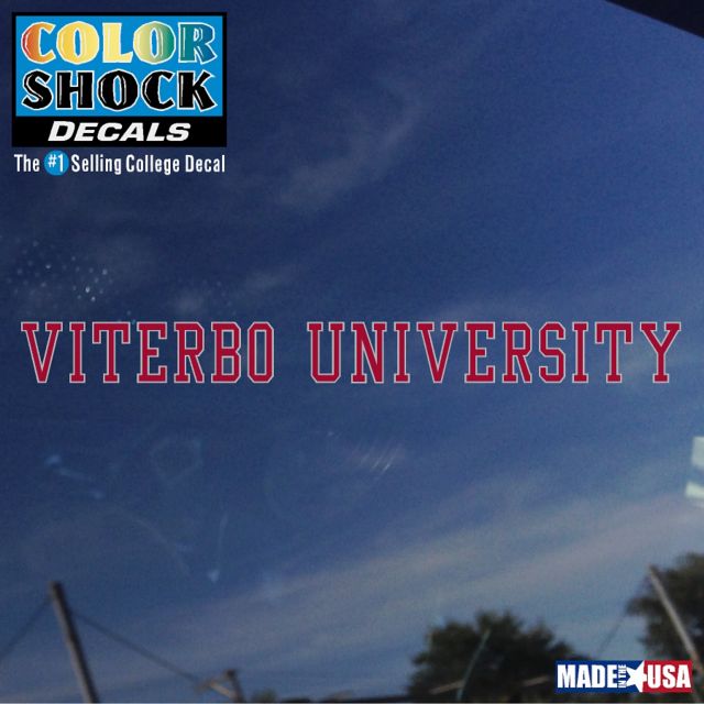Viterbo University Strip Decal