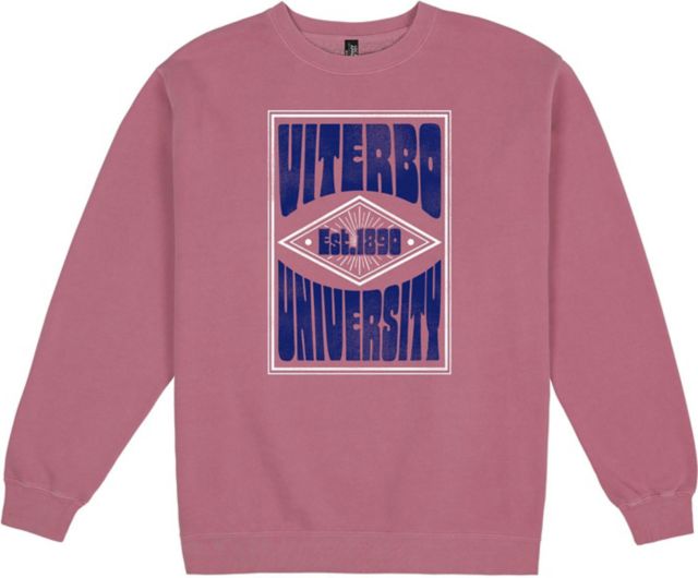 Viterbo University Pigment Dyed Crewneck Sweatshirt - ONLINE ONLY