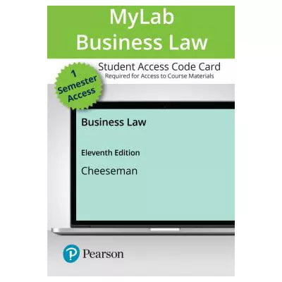 MyLab Business Law with Pearson eText Access Code for Business Law
