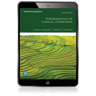 Pearson eText for Fundamentals of Clinical Supervision -- Instant Access
