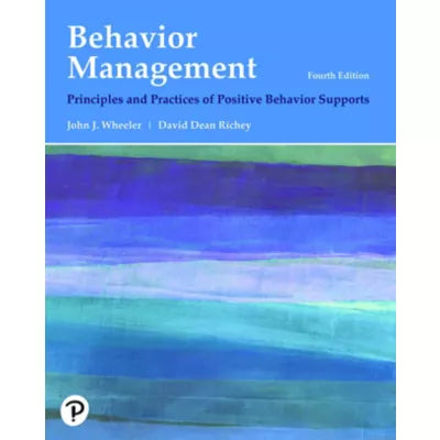 Pearson eText for Behavior Management: Principles and Practices of Positive Behavior Supports -- Instant Access