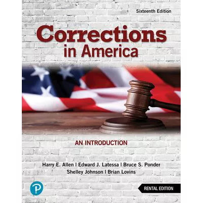 Corrections in America: An Introduction (RRPHE RENTAL Edition)