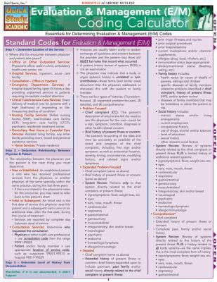 EVALUATION & MANAGEMENT E/M