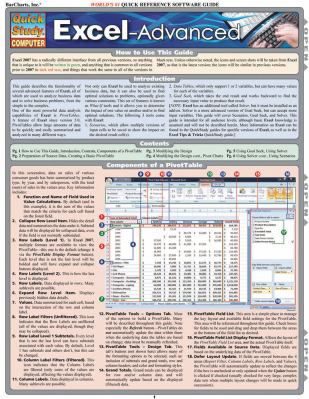EXCEL ADVANCED