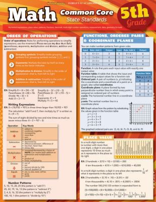 MATH COMMON CORE 5TH GRADE