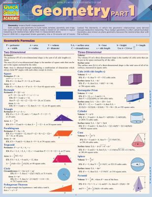 GEOMETRY PART 1
