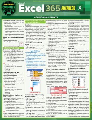 EXCEL 365 ADVANCED
