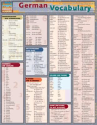 GERMAN VOCABULARY