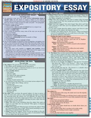 EXPOSITORY ESSAYS