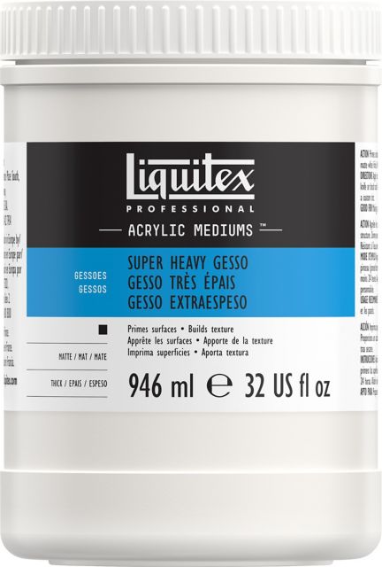 Super Heavy Body Gesso 32 Oz