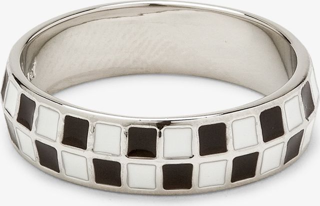 CHECKBRD RING SZ 6