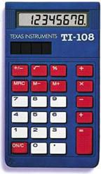 TI-108 SINGLE SCHOOL CALC